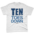 French-Blue-12s-NastyJamz-Premium-T-Shirt-Match-Ten-Toes-Down-Minimal