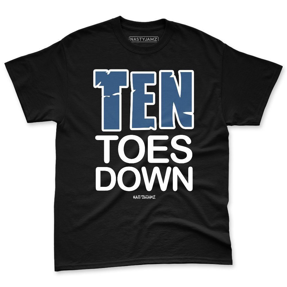 French-Blue-12s-NastyJamz-Premium-T-Shirt-Match-Ten-Toes-Down-Minimal
