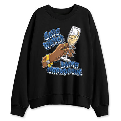 French-Blue-12s-NastyJamz-Sweatshirt-Match-Drink-Champagne