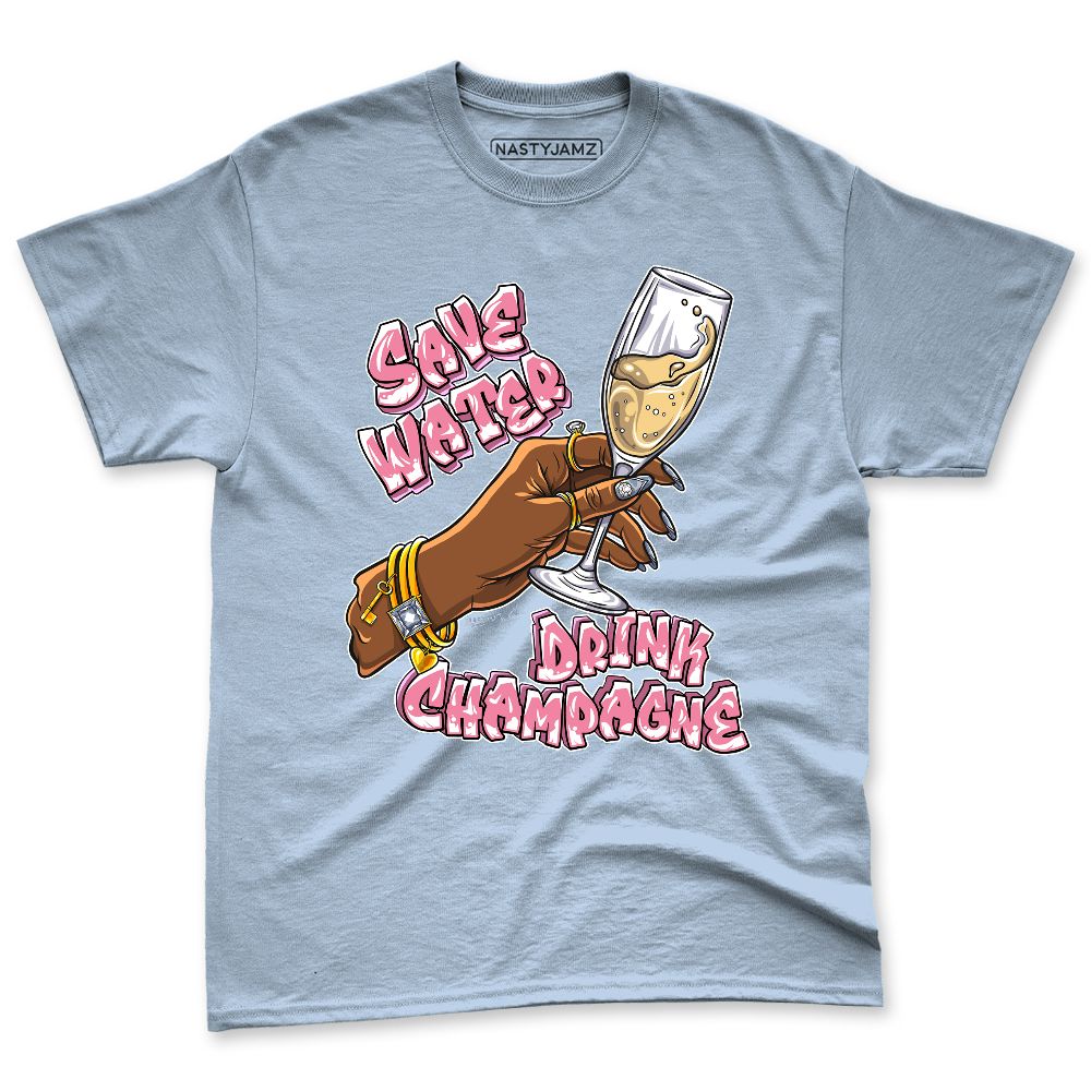 Cobalt-Bliss-3s-NastyJamz-Premium-T-Shirt-Match-Drink-Champagne