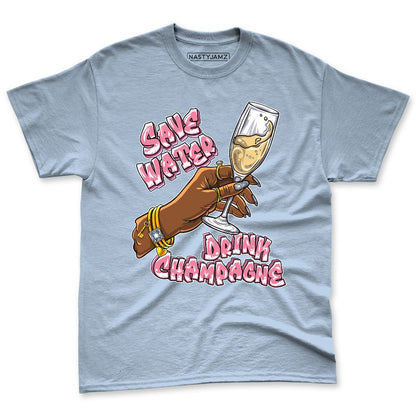 Cobalt-Bliss-3s-NastyJamz-Premium-T-Shirt-Match-Drink-Champagne