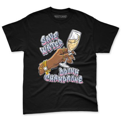 Cobalt-Bliss-3s-NastyJamz-Premium-T-Shirt-Match-Drink-Champagne
