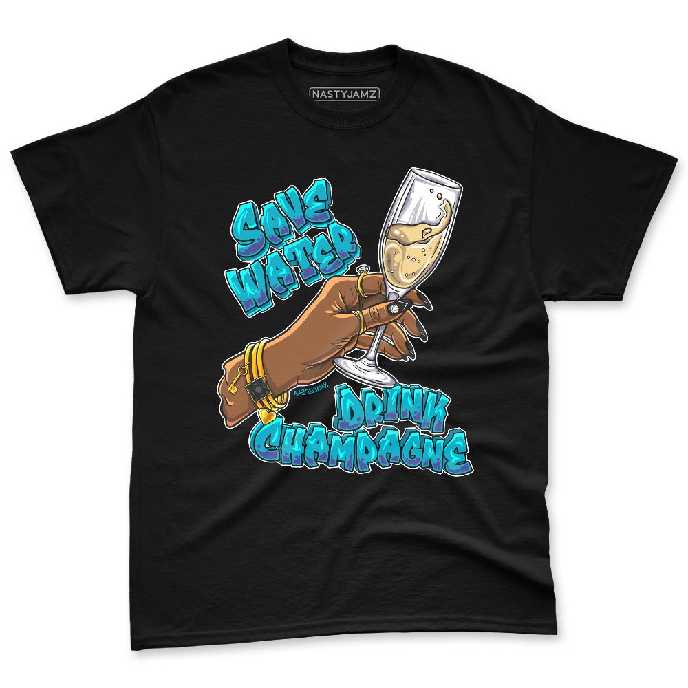 Aqua-8s-NastyJamz-Premium-T-Shirt-Match-Drink-Champagne