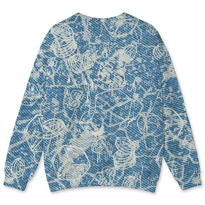 Denim-Worn-Blue-4s-NastyJamz-Sweatshirt-Match-Hustle-Casino-BER-3D-All-Over-Print
