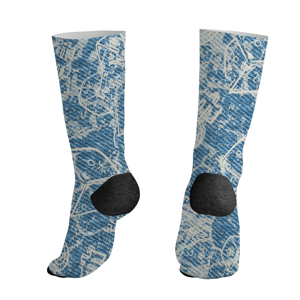 Denim-Worn-Blue-4s-NastyJamz-Socks-Match-Hustle-Casino-BER-3D-All-Over-Print