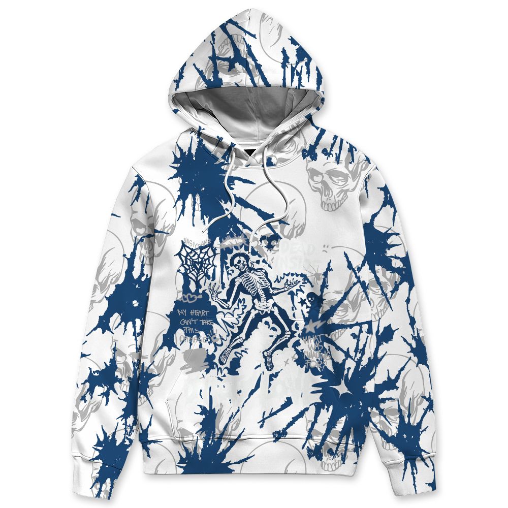 French-Blue-12s-NastyJamz-Hoodie-Match-Dirty-Love-Skull-All-Over-Print