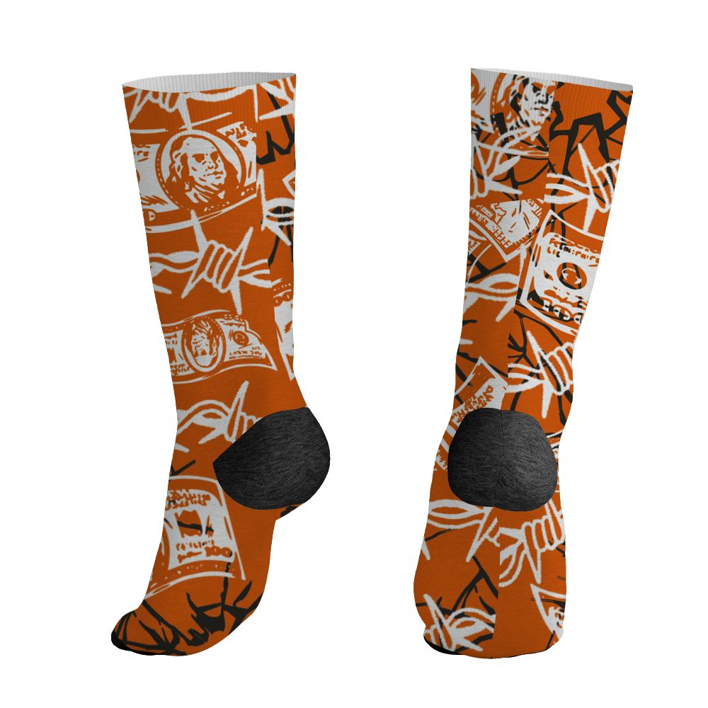 AJ 1 Shattered Backboard.NastyJamz Socks Match.Doubt Kills Dreams 3D
