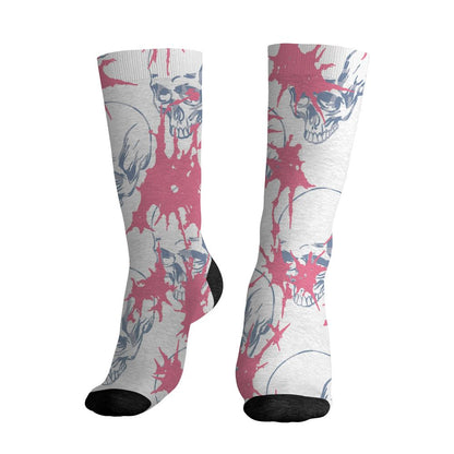 Cobalt-Bliss-3s-NastyJamz-Socks-Match-Dirty-Love-Skull-3D-All-Over-Print