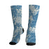 Denim-Worn-Blue-4s-NastyJamz-Socks-Match-Dirty-Love-Skull-3D-All-Over-Print