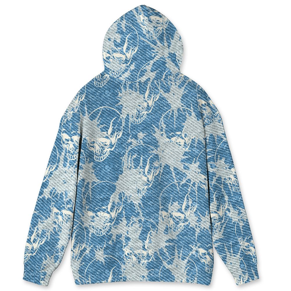 Denim-Worn-Blue-4s-NastyJamz-Hoodie-Match-Dirty-Love-Skull-3D-All-Over-Print