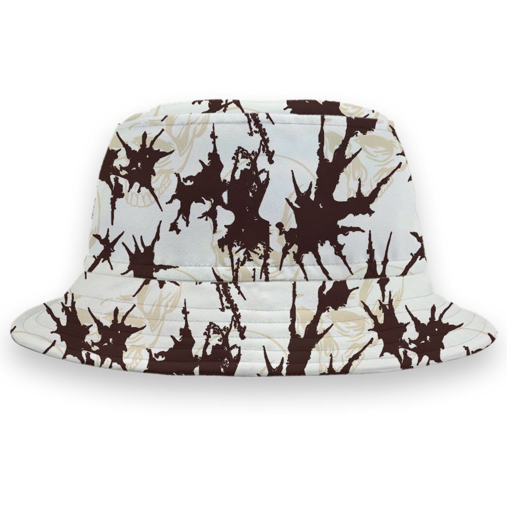 Black-Collective-5s-NastyJamz-Bucket-Hat-Match-Dirty-Love-Skull-All-Over-Print