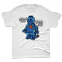 French-Blue-12s-NastyJamz-Premium-T-Shirt-Match-Glowing-Heart-Inside