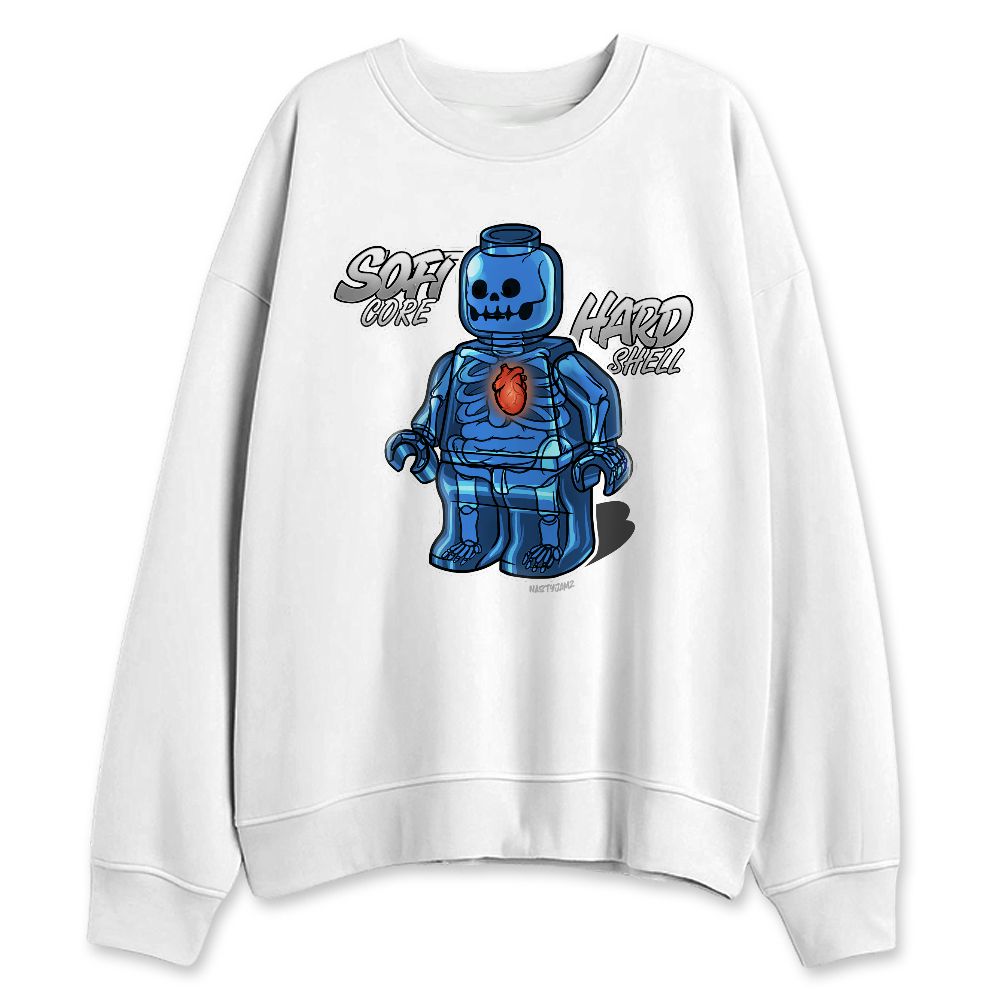 French-Blue-12s-NastyJamz-Sweatshirt-Match-Glowing-Heart-Inside