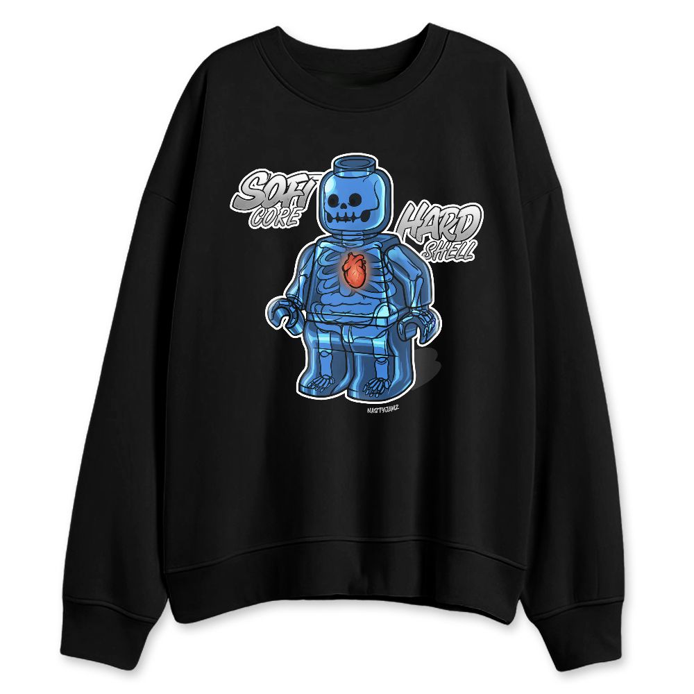 French-Blue-12s-NastyJamz-Sweatshirt-Match-Glowing-Heart-Inside