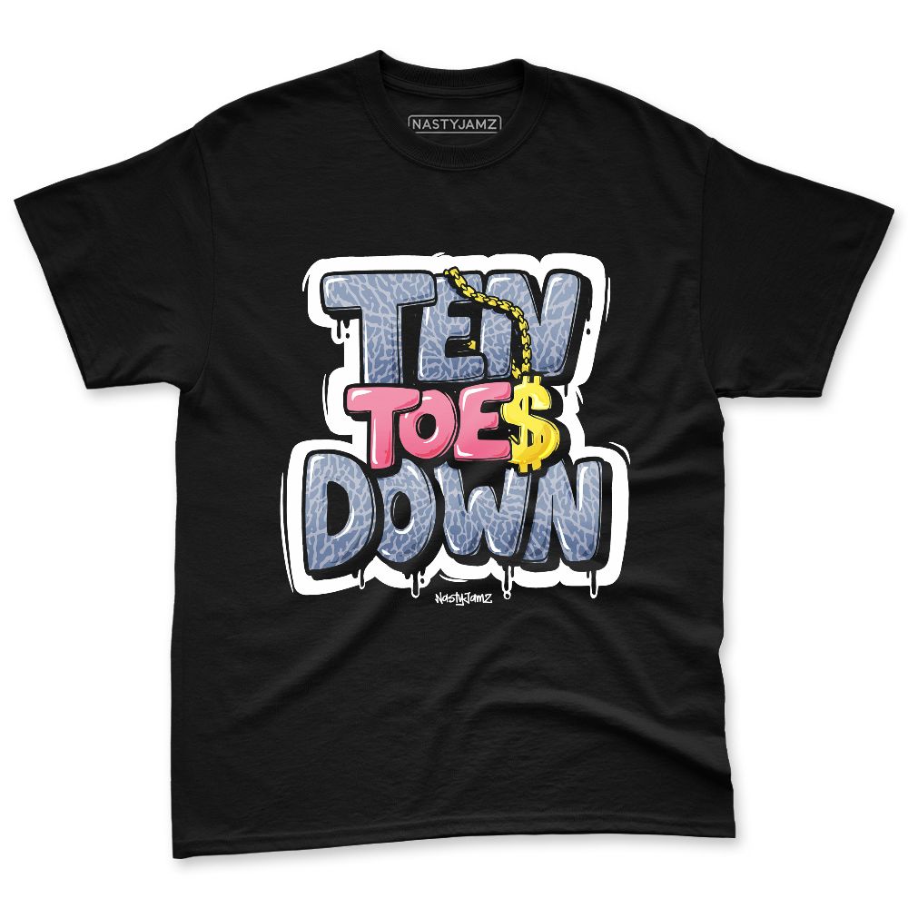 Cobalt-Bliss-3s-NastyJamz-Premium-T-Shirt-Match-Ten-Toes-Down