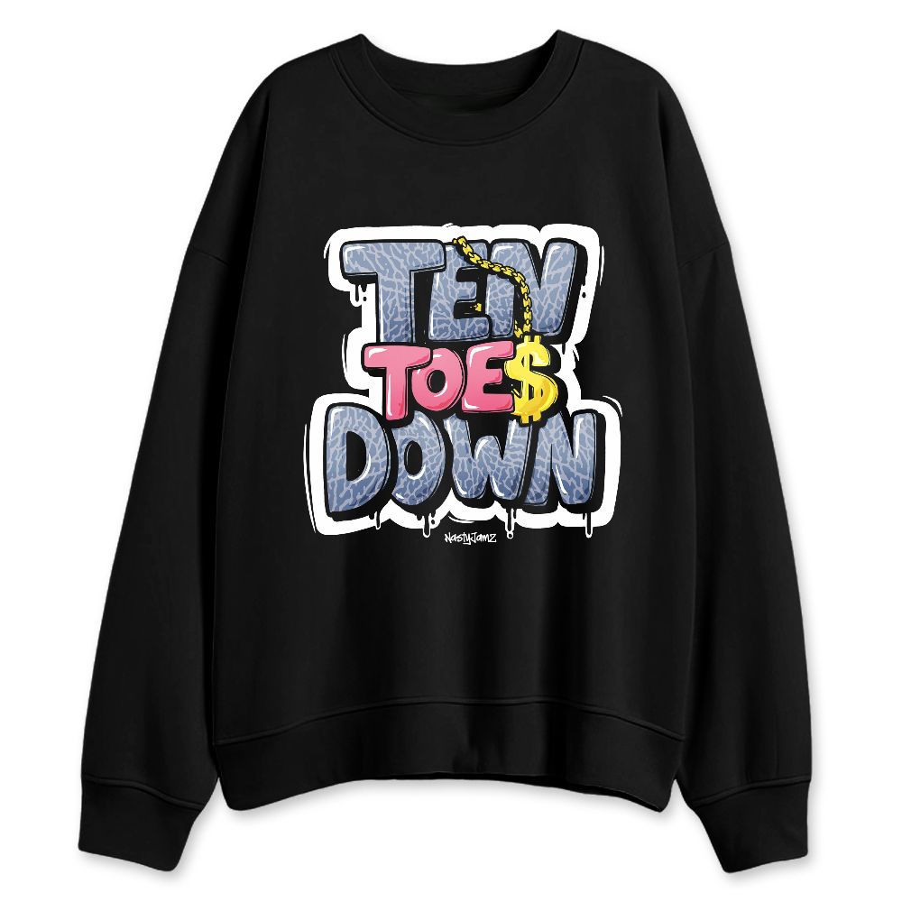 Cobalt-Bliss-3s-NastyJamz-Sweatshirt-Match-Ten-Toes-Down