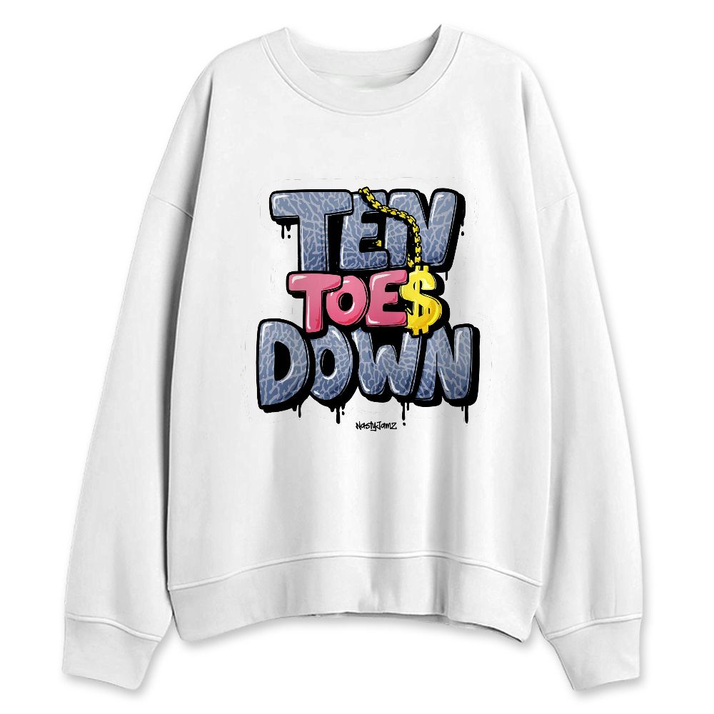 Cobalt-Bliss-3s-NastyJamz-Sweatshirt-Match-Ten-Toes-Down
