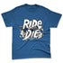 French-Blue-12s-NastyJamz-Premium-T-Shirt-Match-Ride-Or-Die