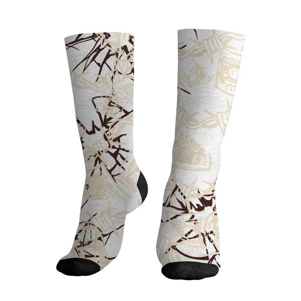 Black-Collective-5s-NastyJamz-Socks-Match-Doubt-Kills-Dreams-3D-All-Over-Print