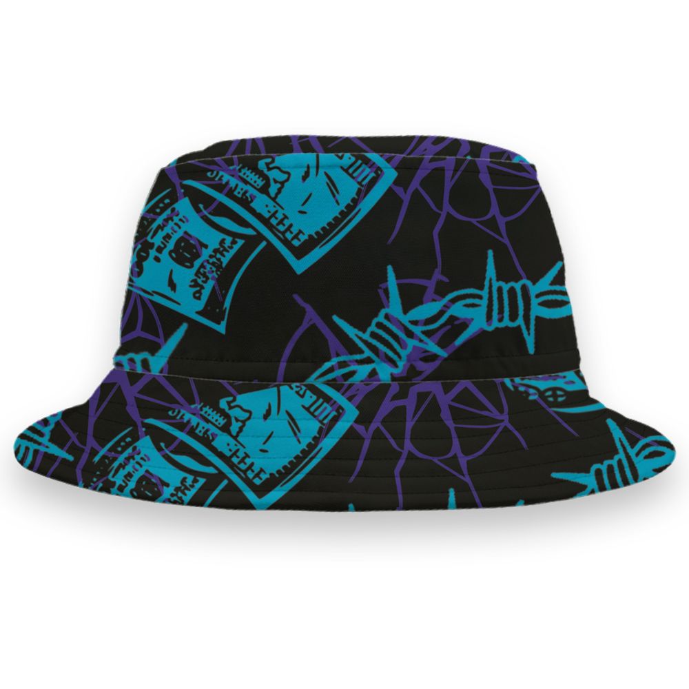 Aqua-8s-NastyJamz-Bucket-Hat-Match-Doubt-Kills-Dreams-All-Over-Print