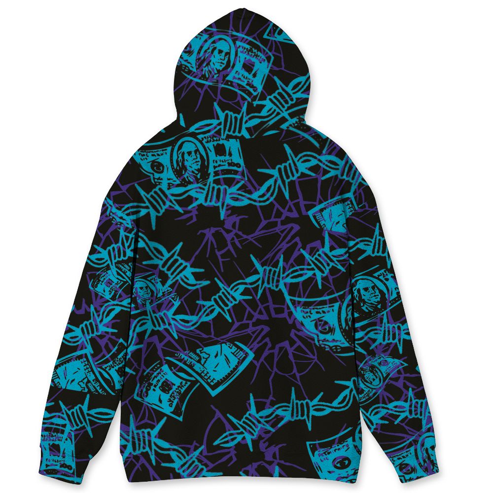Aqua-8s-NastyJamz-Hoodie-Match-Doubt-Kills-Dreams-3D-All-Over-Print
