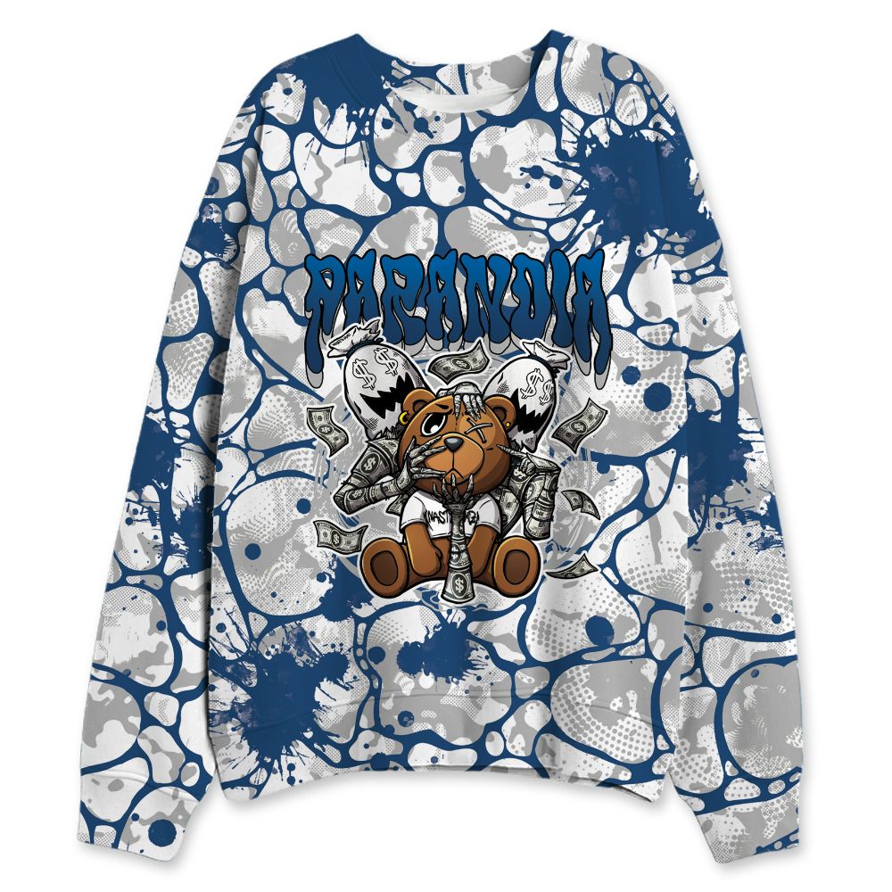 French-Blue-12s-NastyJamz-Sweatshirt-Match-Paranoia-Money-Ber-All-Over-Print