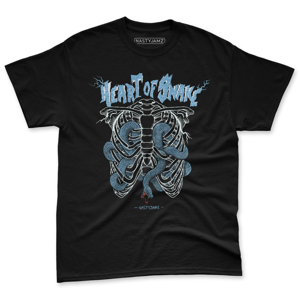 Denim-Worn-Blue-4s-NastyJamz-Premium-T-Shirt-Match-Heart-Of-Snake