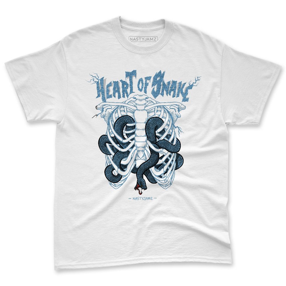 Denim-Worn-Blue-4s-NastyJamz-Premium-T-Shirt-Match-Heart-Of-Snake