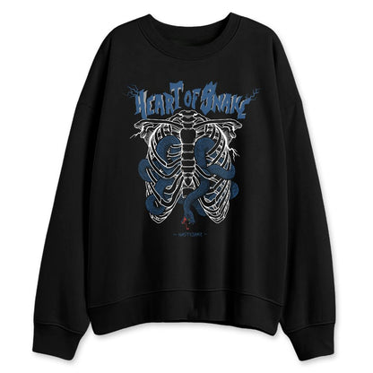 French-Blue-12s-NastyJamz-Sweatshirt-Match-Heart-Of-Snake