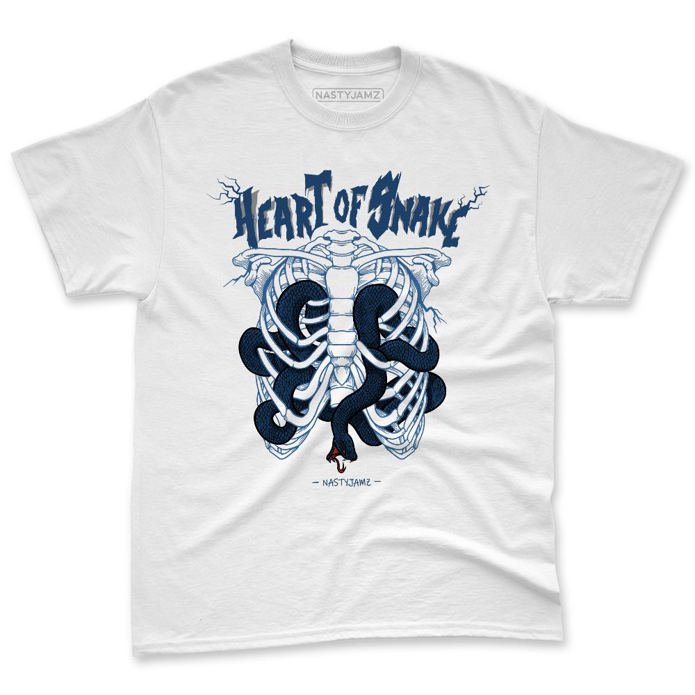 French-Blue-12s-NastyJamz-Premium-T-Shirt-Match-Heart-Of-Snake