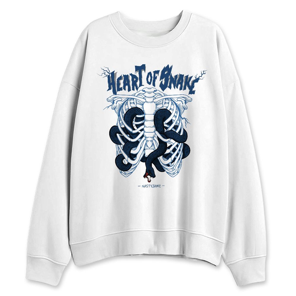 French-Blue-12s-NastyJamz-Sweatshirt-Match-Heart-Of-Snake