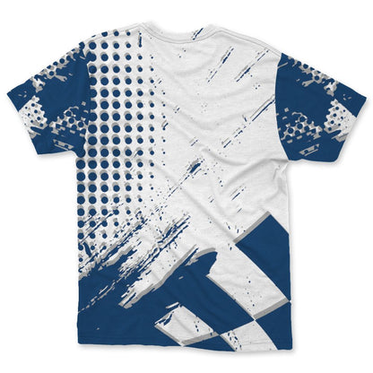French-Blue-12s-NastyJamz-T-Shirt-Match-Kream-Sneaker-All-Over-Print