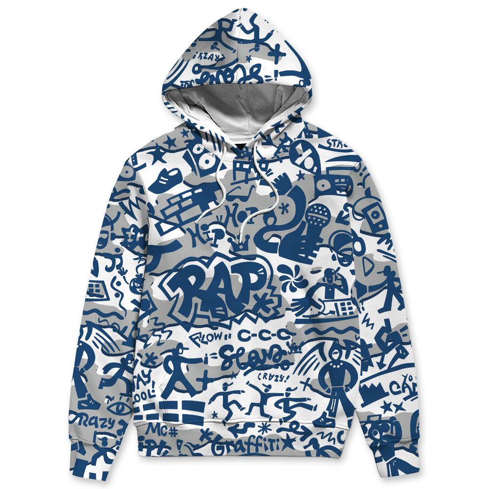 French-Blue-12s-NastyJamz-Hoodie-Match-Pattern-Rap-Streetwear-All-Over-Print