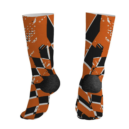 AJ 1 Shattered Backboard.NastyJamz Socks Match.Kream Sneaker 3D