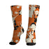 AJ 1 Shattered Backboard.NastyJamz Socks Match.Sneaker Girl Selfmade 3D
