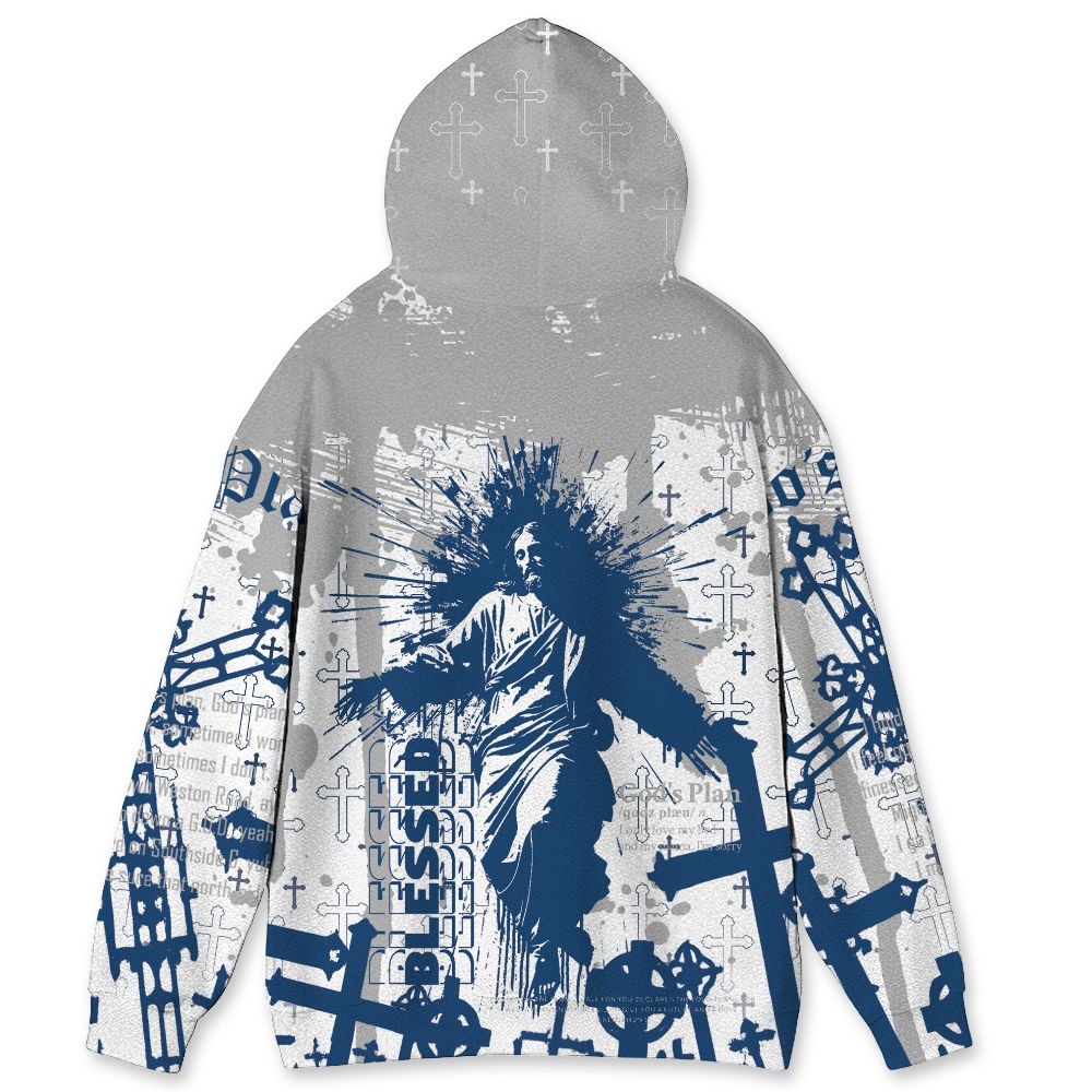 French-Blue-12s-NastyJamz-Hoodie-Match-Pattern-God&