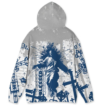 French-Blue-12s-NastyJamz-Hoodie-Match-Pattern-God&