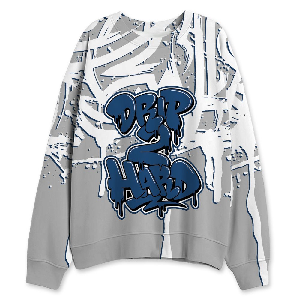 French-Blue-12s-NastyJamz-Sweatshirt-Match-Drip-2-Hard-All-Over-Print