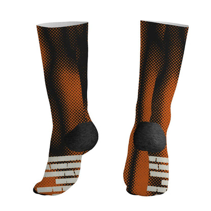 AJ 1 Shattered Backboard.NastyJamz Socks Match.Pattern Goosebumps Vibe 3D