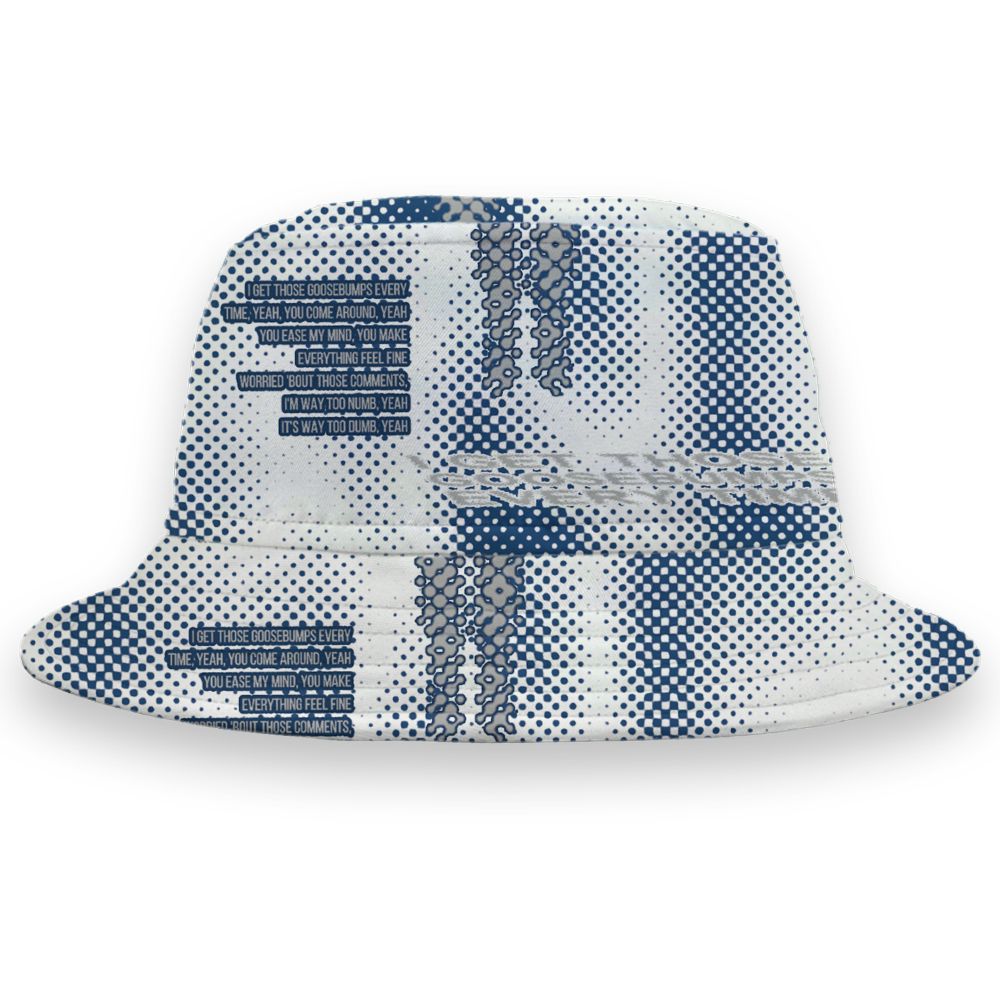 French-Blue-12s-NastyJamz-Bucket-Hat-Match-Pattern-Goosebumps-Vibe-All-Over-Print