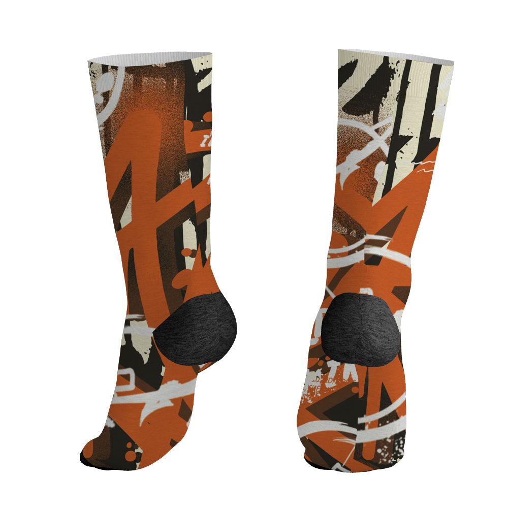 AJ 1 Shattered Backboard.NastyJamz Socks Match.Pattern Luther Team 3D