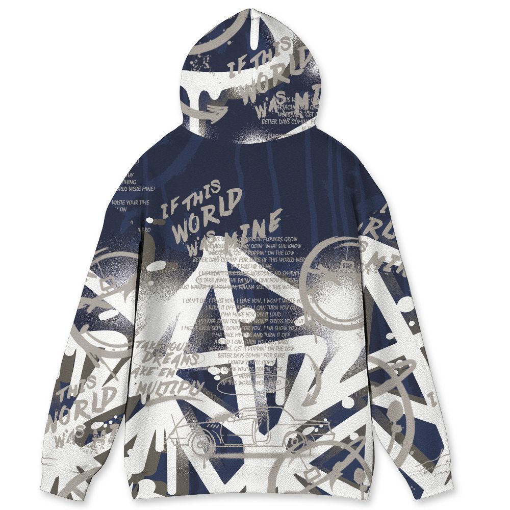 French-Blue-12s-NastyJamz-Hoodie-Match-Pattern-Luther-Team-All-Over-Print