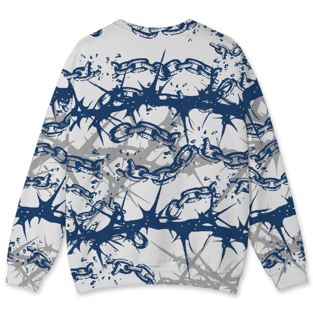 French-Blue-12s-NastyJamz-Sweatshirt-Match-Chain-Breaker-All-Over-Print