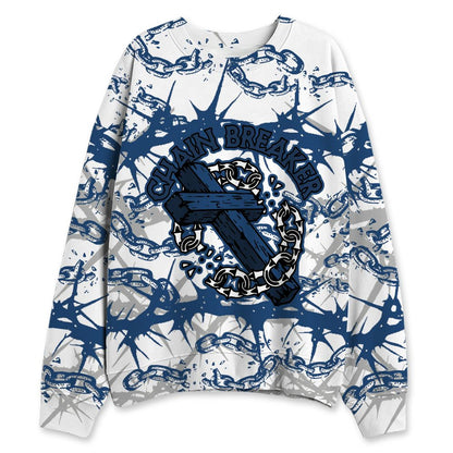 French-Blue-12s-NastyJamz-Sweatshirt-Match-Chain-Breaker-All-Over-Print