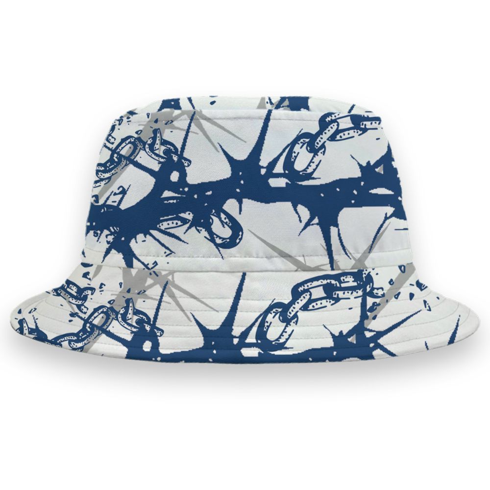 French-Blue-12s-NastyJamz-Bucket-Hat-Match-Chain-Breaker-All-Over-Print