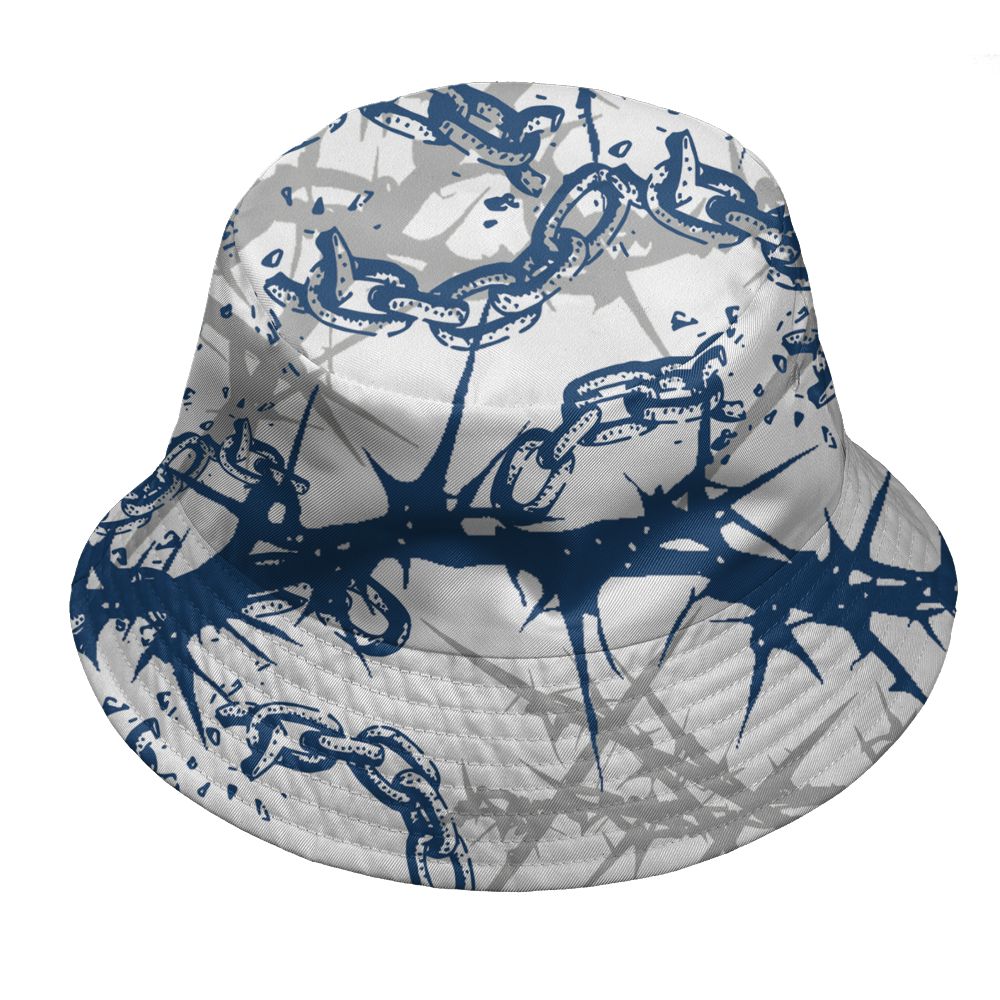 French-Blue-12s-NastyJamz-Bucket-Hat-Match-Chain-Breaker-All-Over-Print