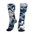 AJ 12 French Blue.NastyJamz Socks Match.Number 23 Spatter 3D