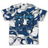 French-Blue-12s-NastyJamz-T-Shirt-Match-Number-23-Spatter-All-Over-Print