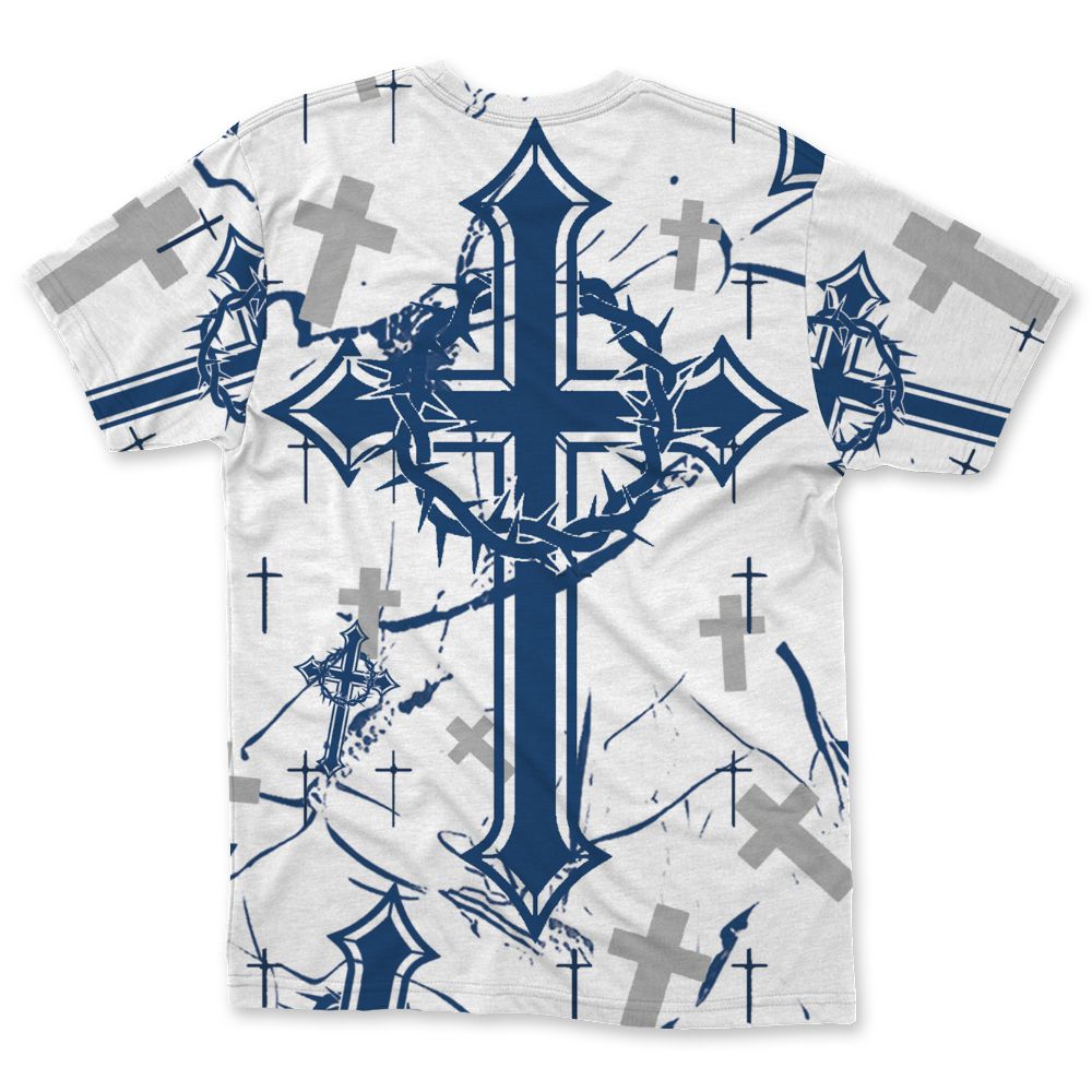 French-Blue-12s-NastyJamz-T-Shirt-Match-Child-Of-God-All-Over-Print