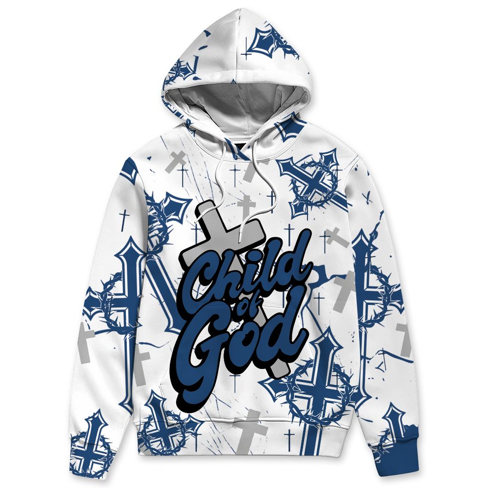 French-Blue-12s-NastyJamz-Hoodie-Match-Child-Of-God-All-Over-Print